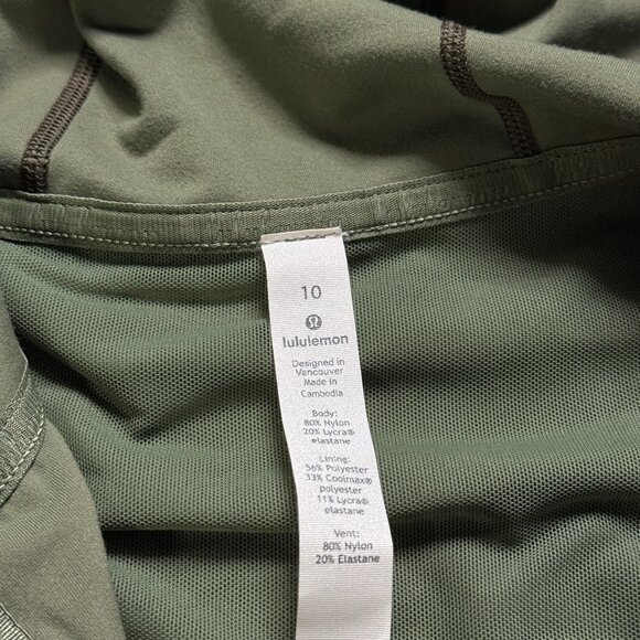 Lululemon Women's Hooded Define Jacket *Nulu - Green Camo - Picture 6 of 9